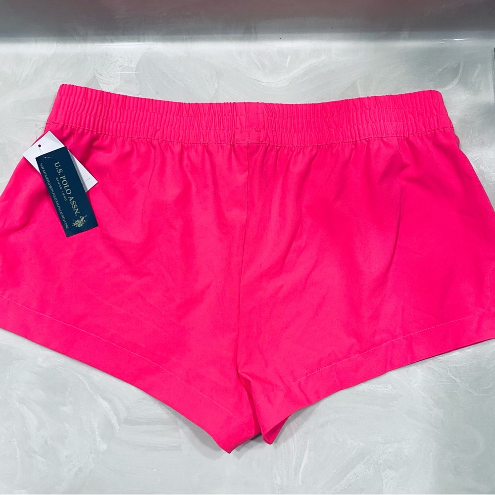 SOLD!!! π 5/$25 sale π Hot pink athletic shorts XL light weight shorts NWT - Picture 6 of 7